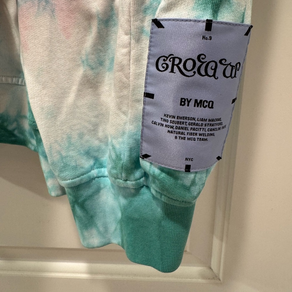McQ by Alexander McQueen Multicolor Tie-Dye Hoodie - Picture 5 of 7